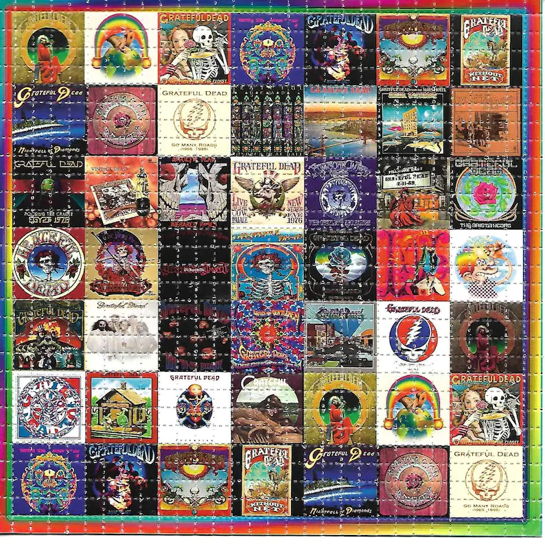 Ink Blotter Paper - Album psychédélique LSD/sans acide, buvard artistique,