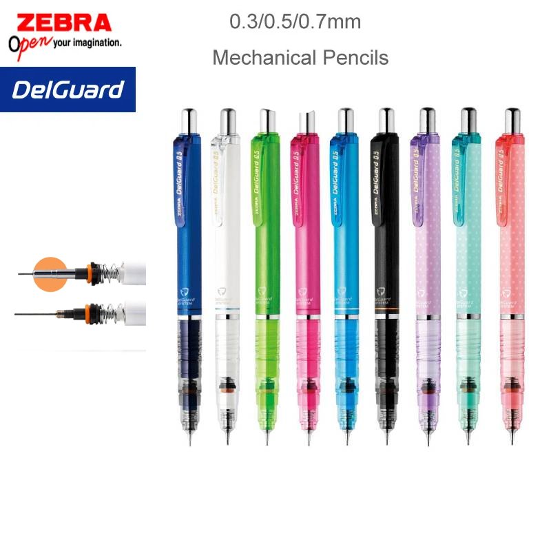 Mechanical Pencil 0.3 - ZEBRA DelGuard – crayon mécanique japonais
