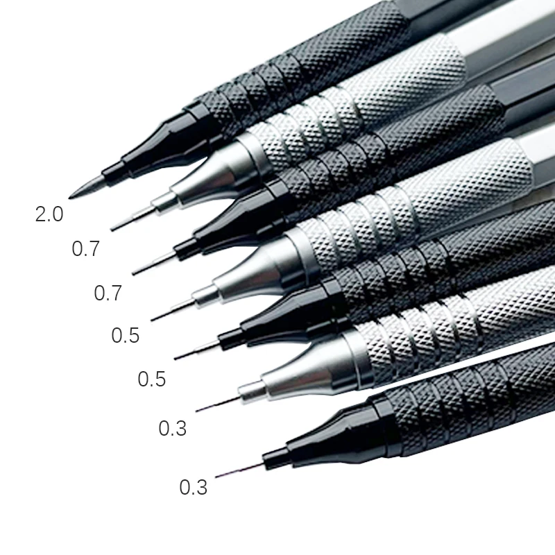 Mechanical Pencil 0.3 - Crayon mécanique 0.3/0.5/0.7/2.0mm, 1 pièce, Center