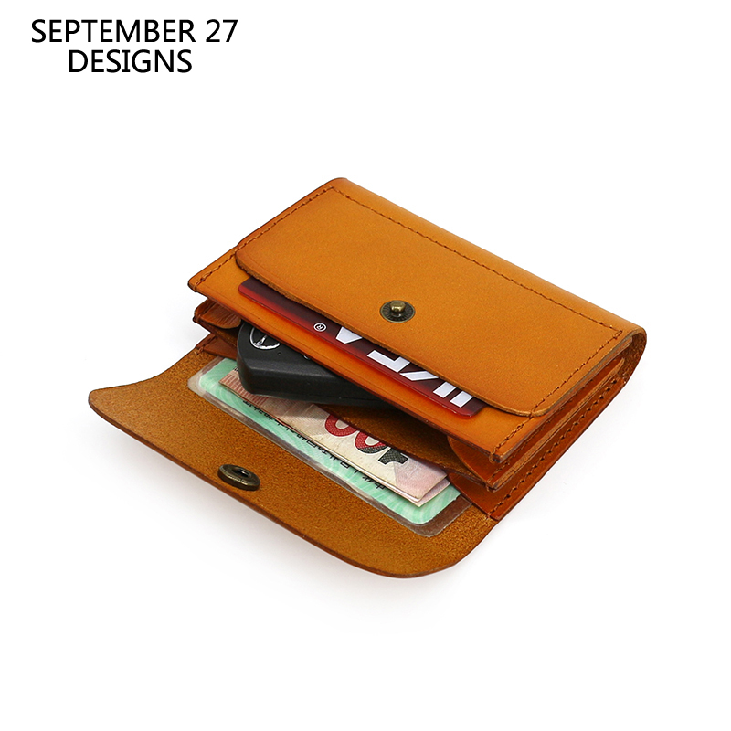 Index Card Holder - Mini sac de taille en cuir