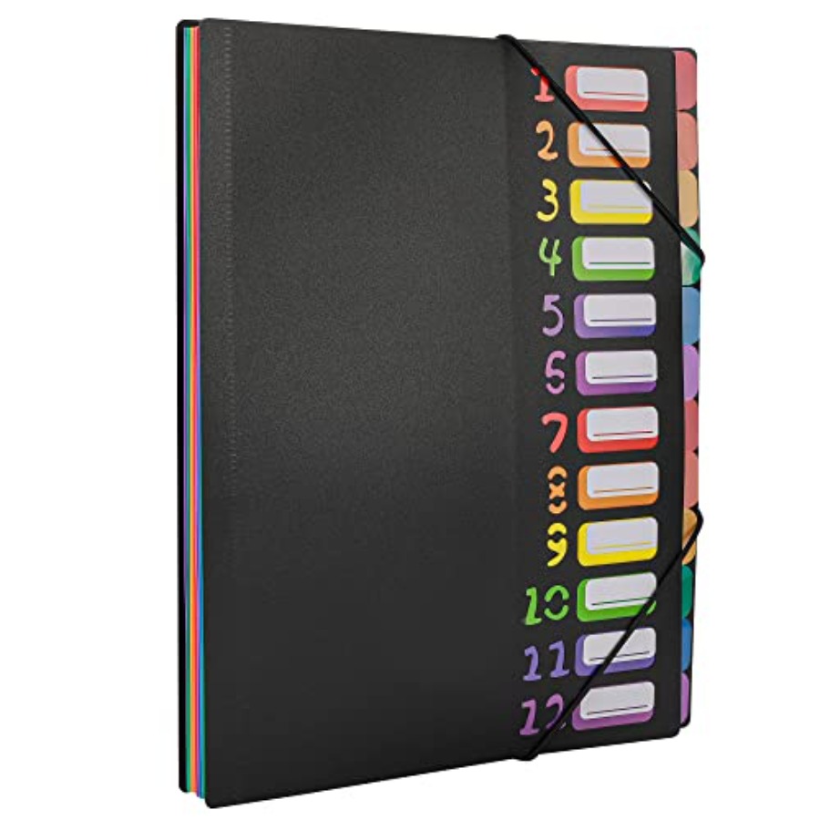 Tab Divider A4 - Edufun Rainbow Tab Classeur à languettes