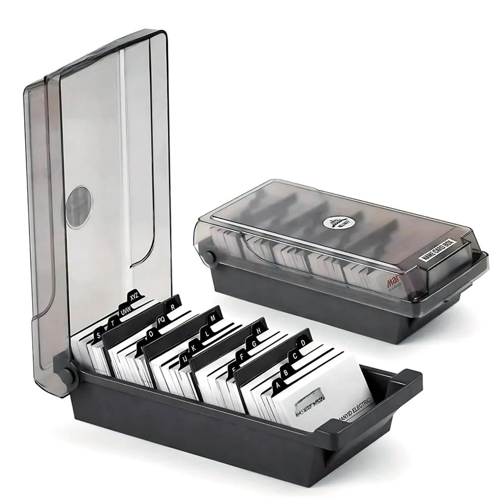 Card Index Box - Boîte à cartes de visite de