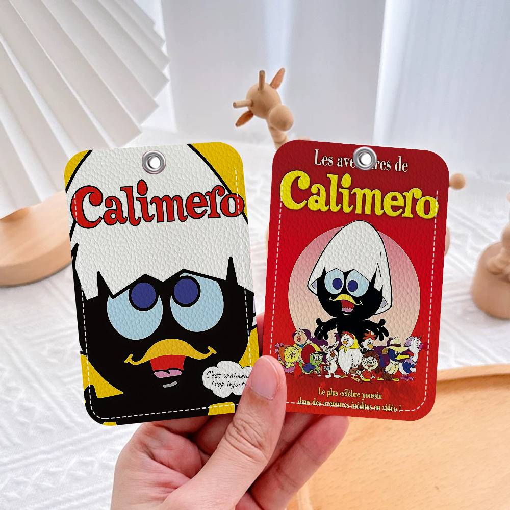 Card Index Box - Porte-cartes en cuir PU C-Calimero 1