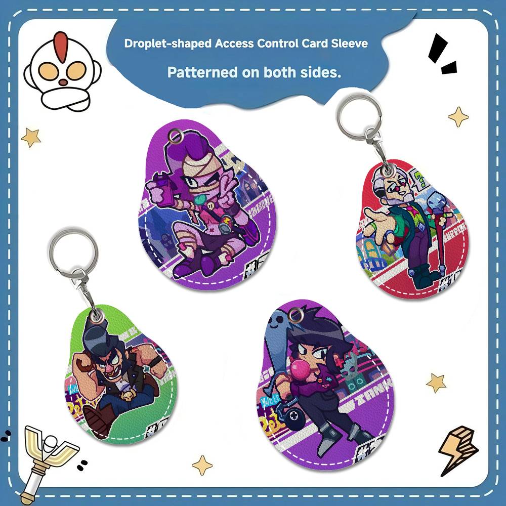 Card Index Box - Porte-cartes et porte-clés Brawl Stars en