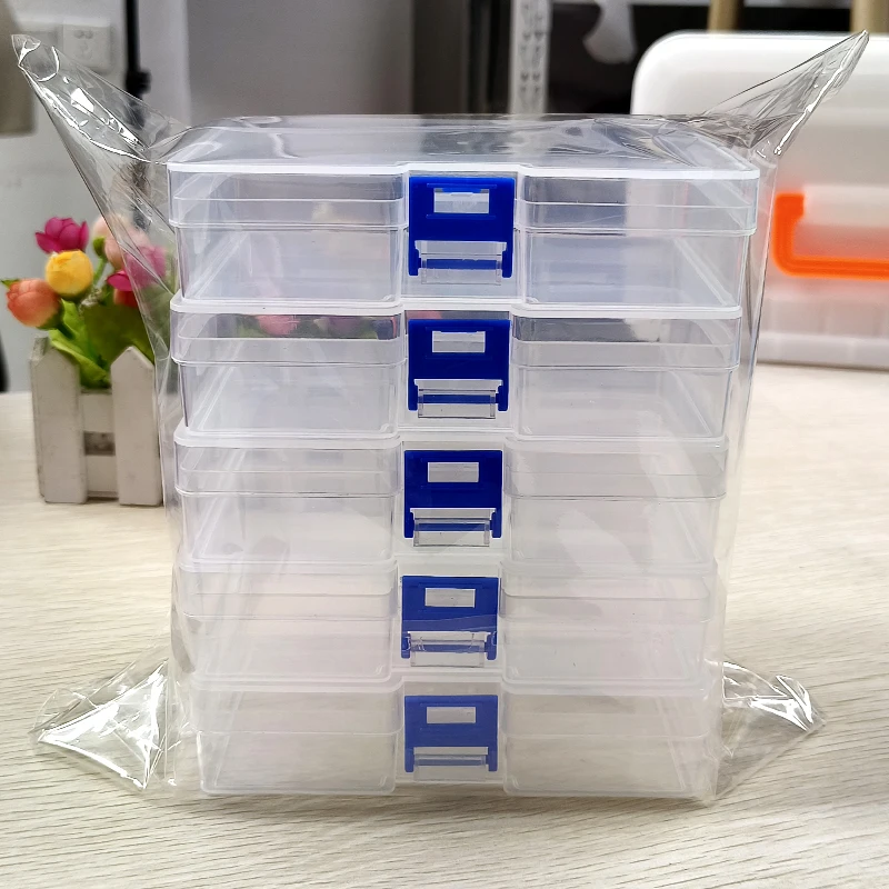 Card Index Box - 5 boîtes de rangement en plastique