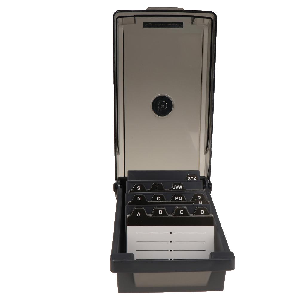 Card Index Box - Grande boîte de rangement pour cartes