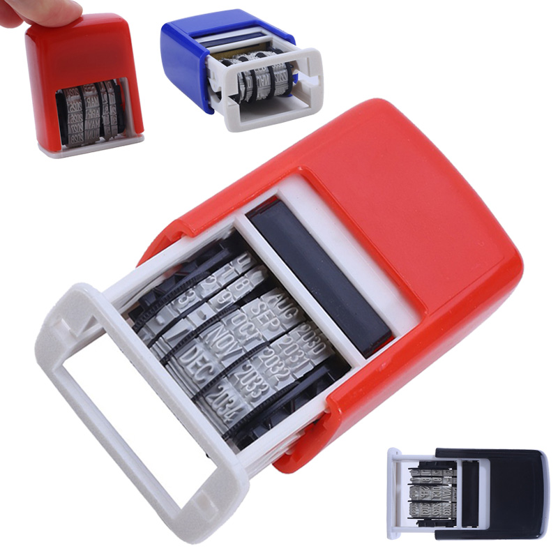 Rubber Date Stamp - Planificateur Date timbre bricolage poignée compte