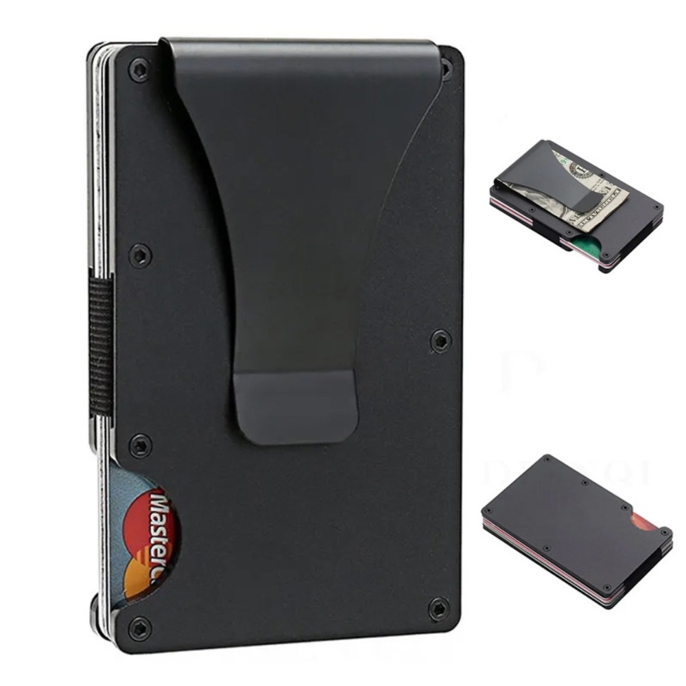 Index Card Holder - Porte-cartes en alliage d'aluminium bloquant les