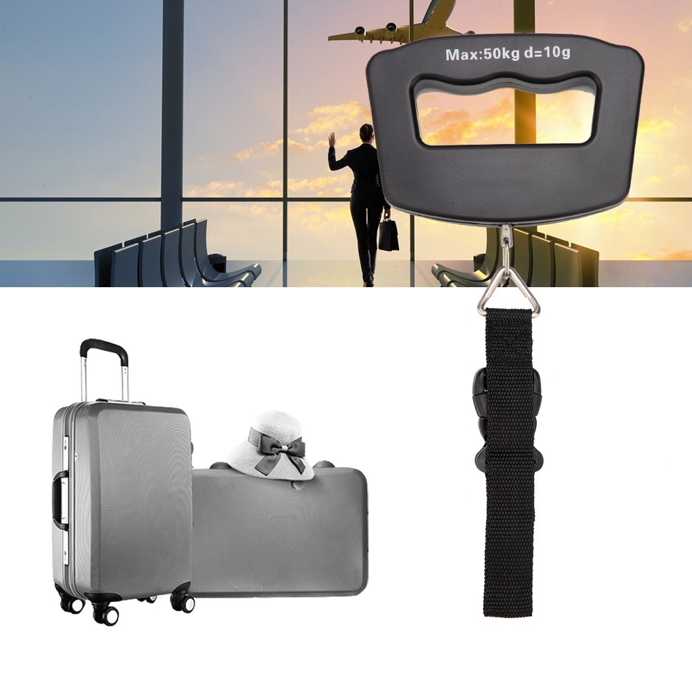 Tape Dispenser Weighted - Balance suspendue numérique LCD Portable, valise