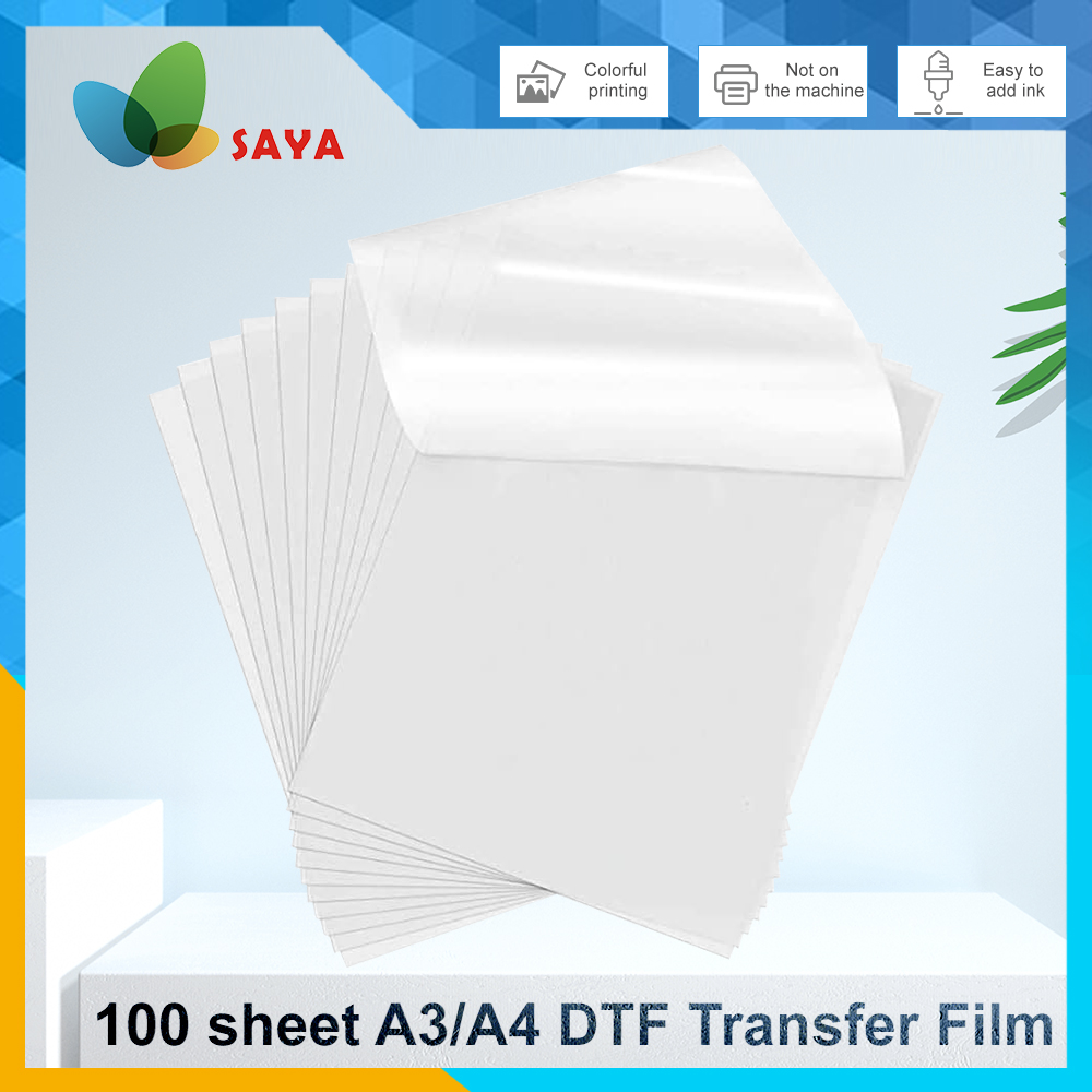 Ink Blotter Paper - 50/100 pièces de film DTF A3/A4,