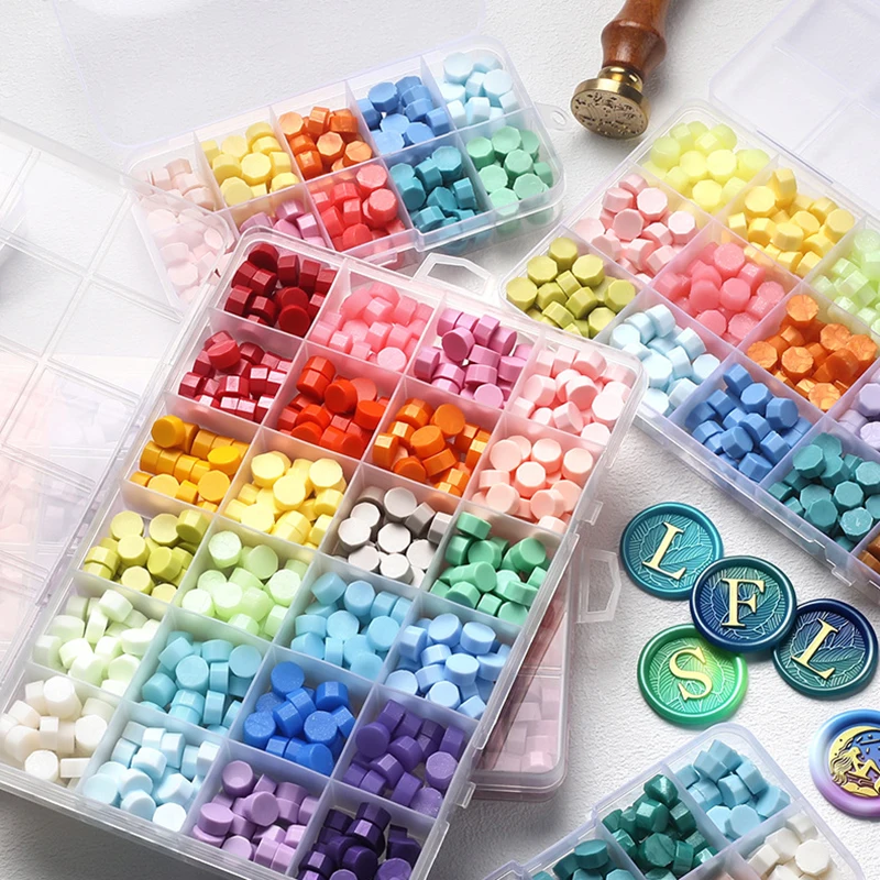 Wax Seal Stamp Set - Ensemble de perles de cire à