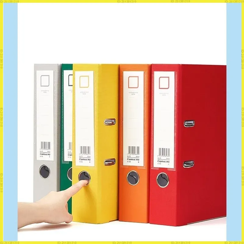 Binder A4 Lever - Grand classeur à anneaux multicolore A4,