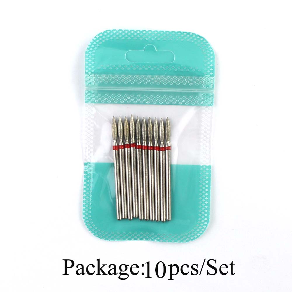 10 pièces diamant forets à ong - Gel Refill Pack avis et prix
