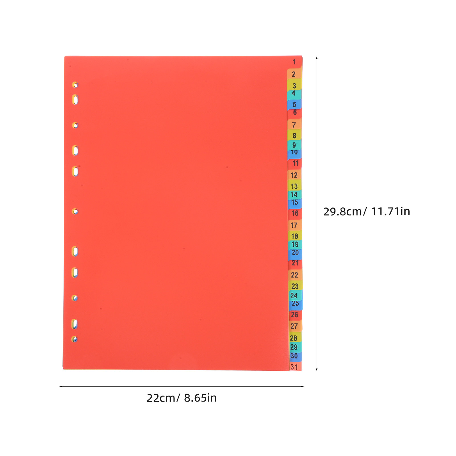 1 ensemble de séparateurs d'in - Tab Divider A4 avis et prix