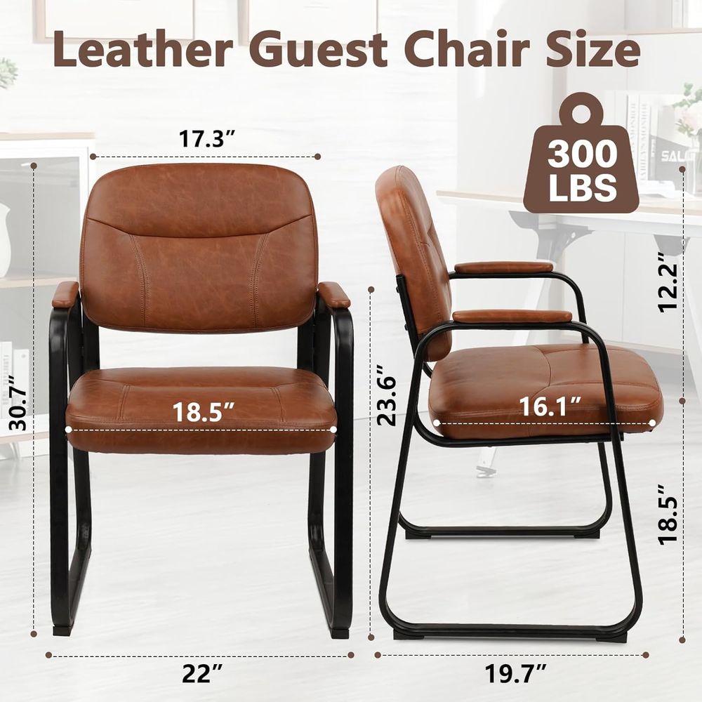 Fauteuils de réunion sans roul - Leather Desk Pad avis et prix