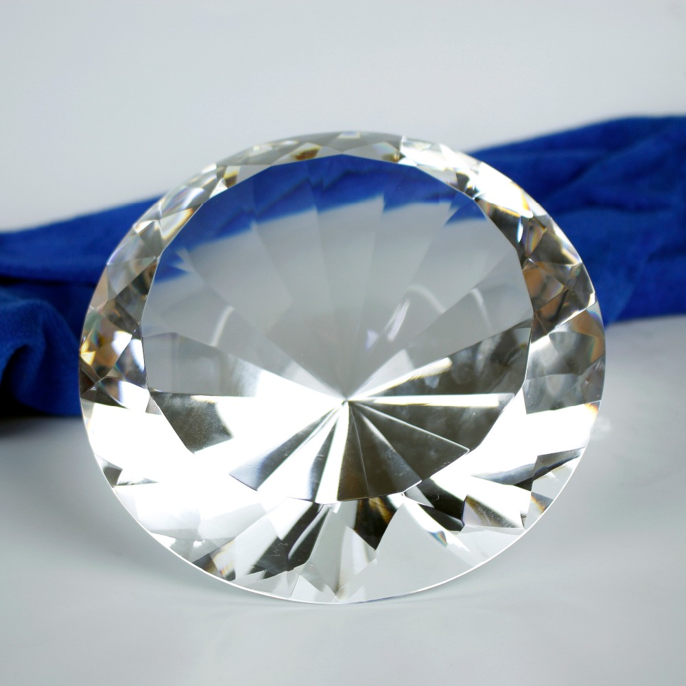 Presse-papier en verre diamant - Paper Weight Crystal avis et prix