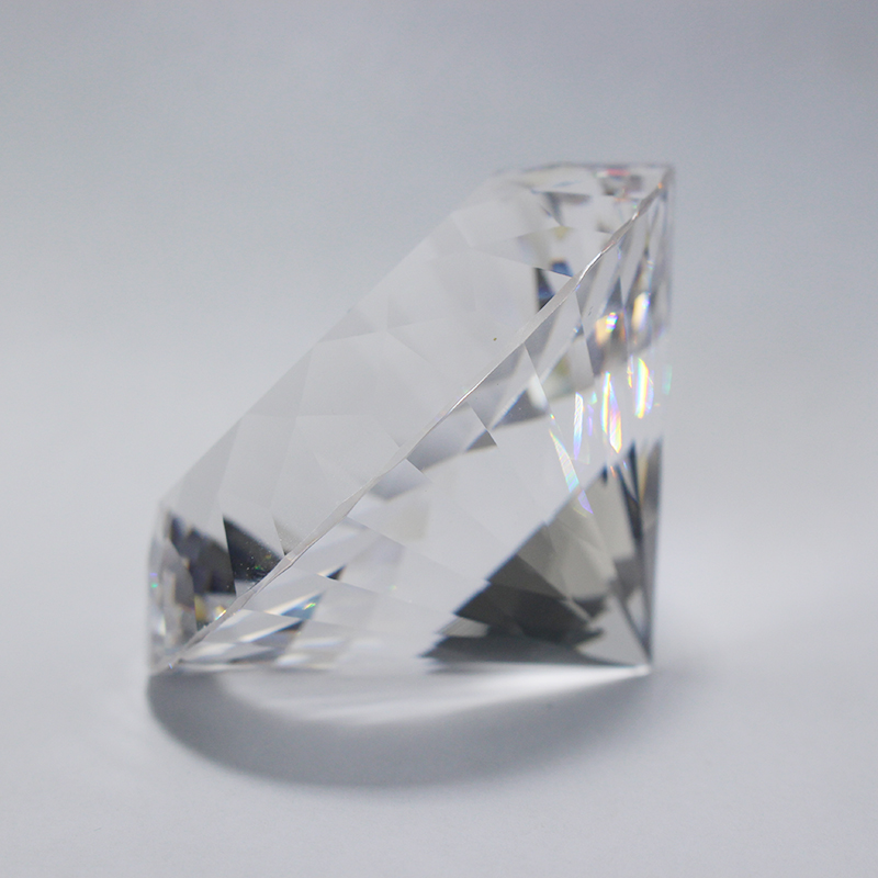 Presse-papier en verre diamant - Paper Weight Crystal avis et prix