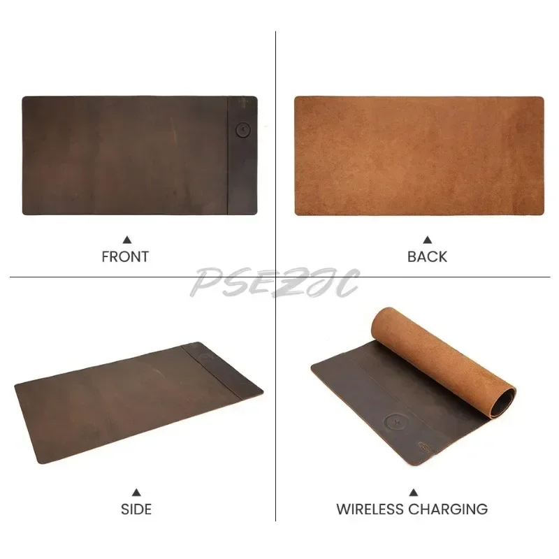 Tapis de souris en cuir de vac - Leather Desk Pad avis et prix