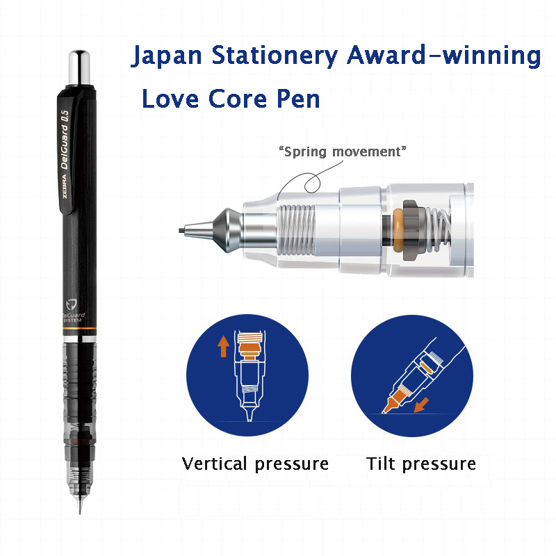 ZEBRA DelGuard – crayon mécani - Mechanical Pencil 0.3 avis et prix
