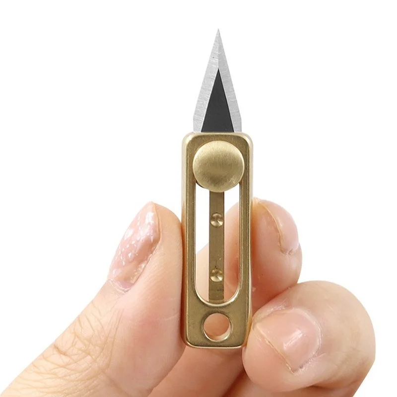 Mini couteau en laiton et acie - Letter Opener Brass avis et prix