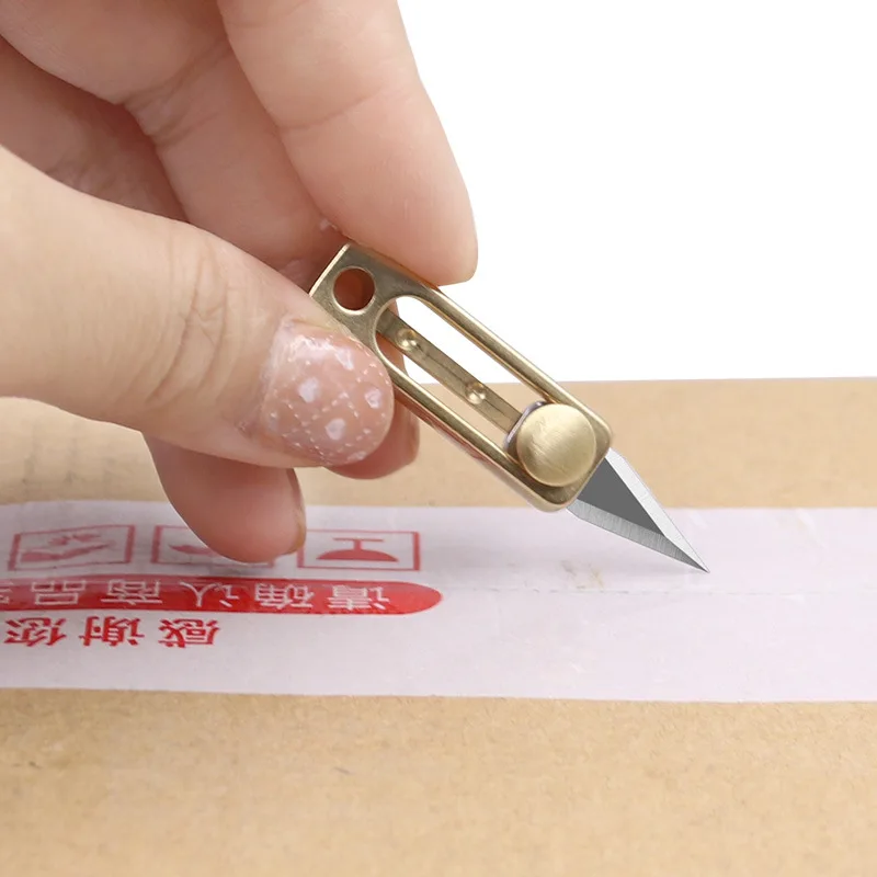 Mini couteau en laiton et acie - Letter Opener Brass avis et prix
