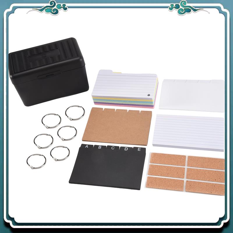 Ensemble de porte-cartes index - Card Index Box avis et prix