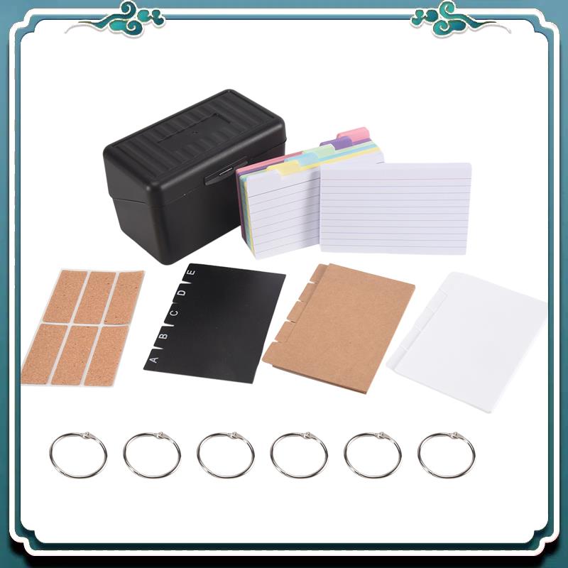 Ensemble de porte-cartes index - Card Index Box avis et prix