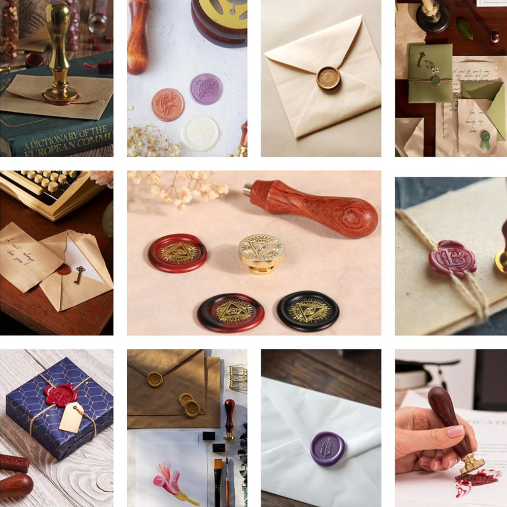 Sceau de cire personnalisé, ki - Wax Seal Stamp Set avis et prix