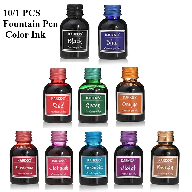 10/1 pièces 30ml différentes c - Fountain Pen Bottled Ink avis et prix