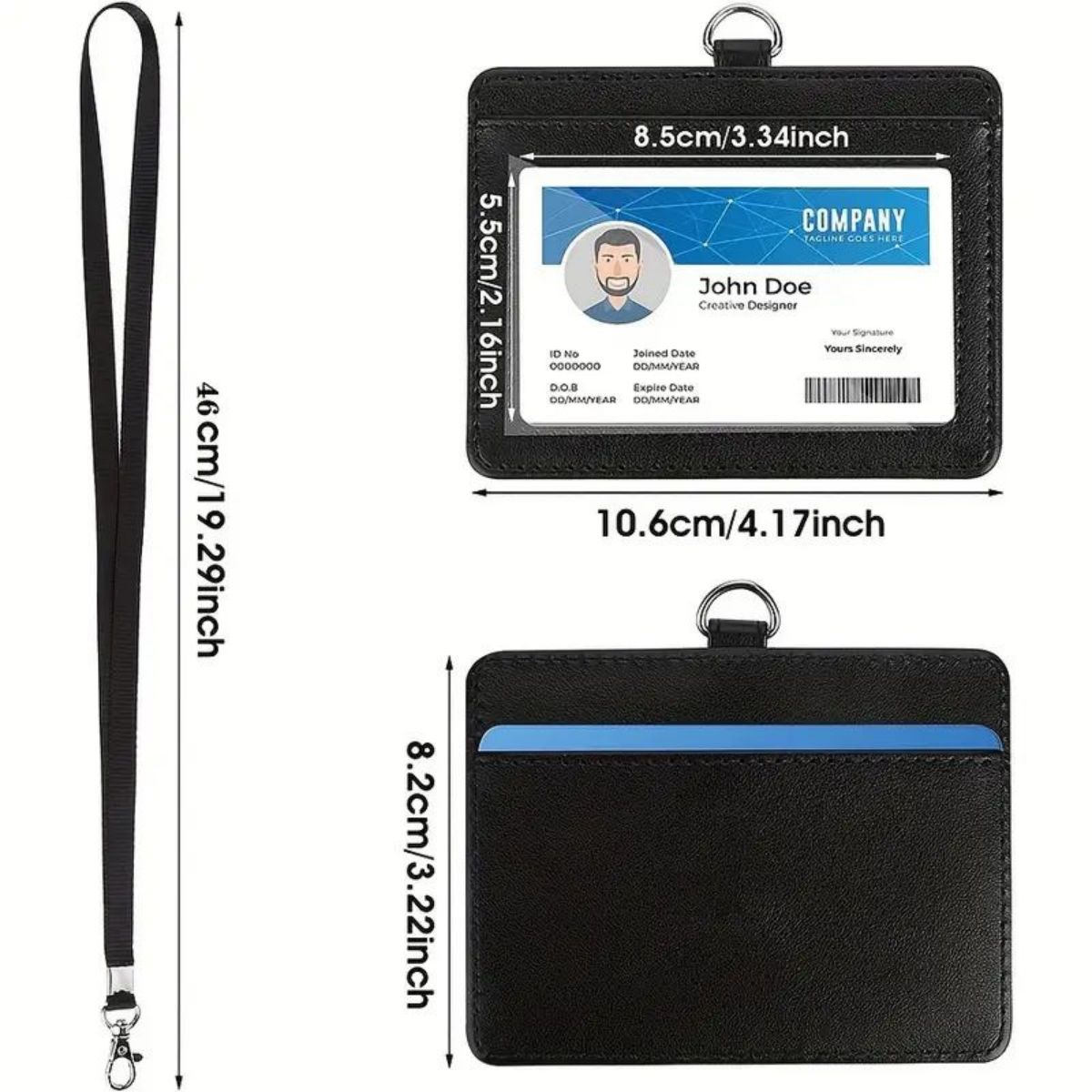 1 porte-badge d'identification - Index Card Holder avis et prix