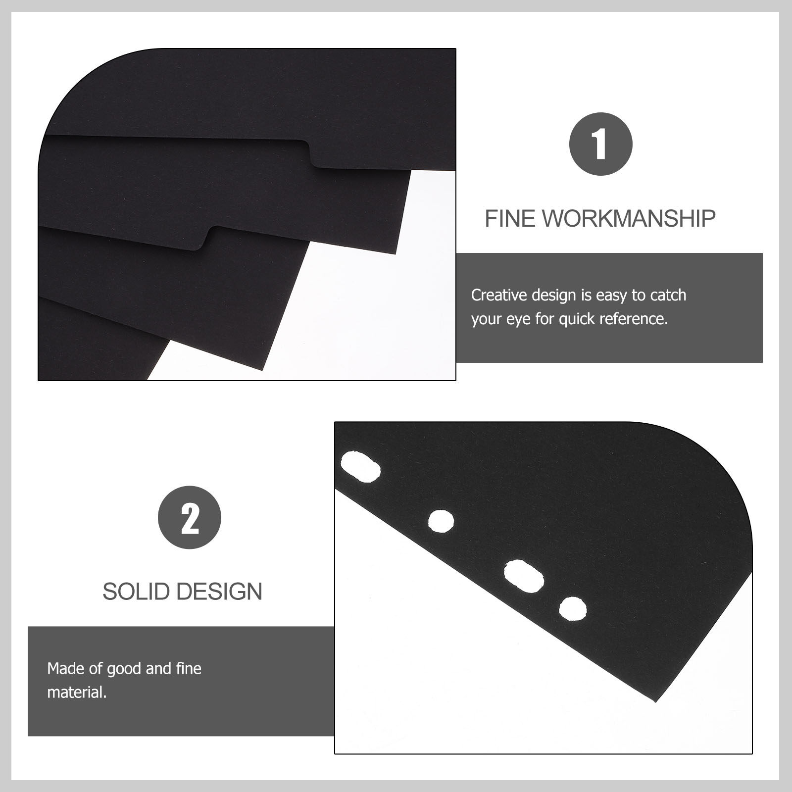 5 feuilles de séparateurs d'in - Tab Divider A4 avis et prix