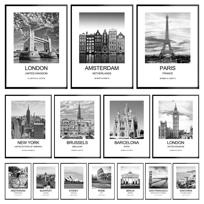 Affiche de ville de New York,  - Ink Blotter Paper avis et prix