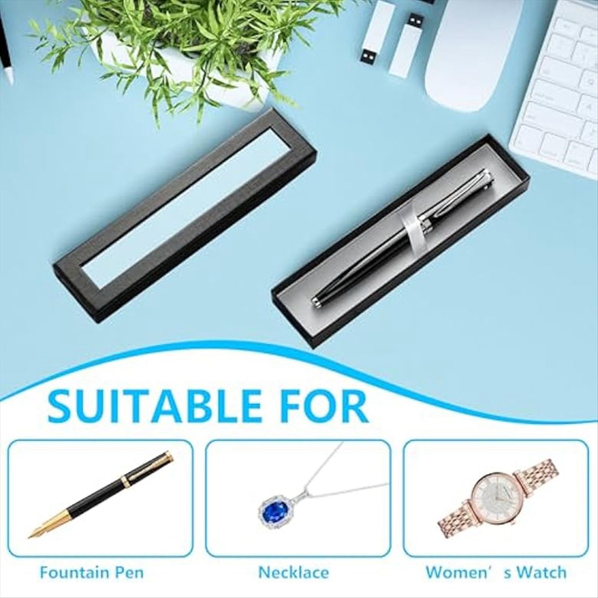 Lot de 10 boîtes cadeaux vides - Pen Rest Single avis et prix
