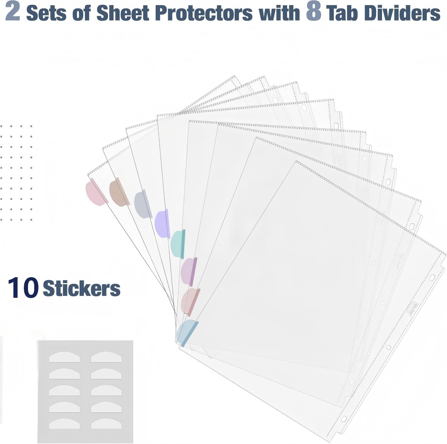 Protège-feuilles transparents  - Tab Divider A4 avis et prix