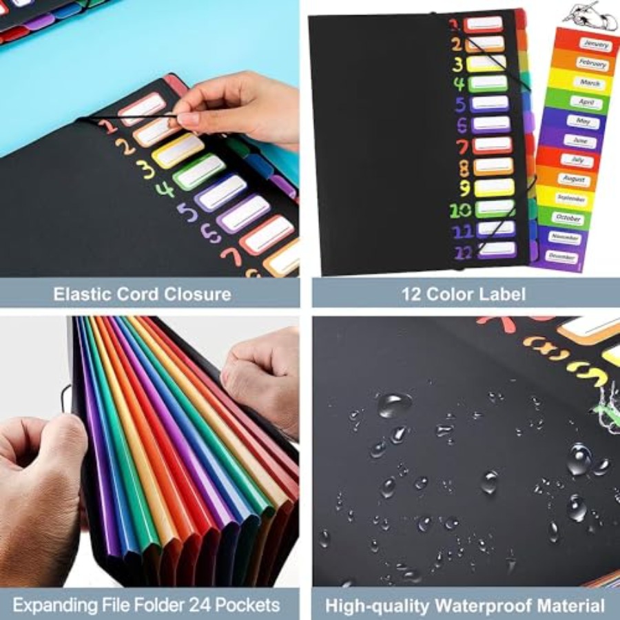 Edufun Rainbow Tab Classeur à  - Tab Divider A4 avis et prix