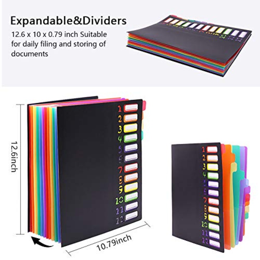 Edufun Rainbow Tab Classeur à  - Tab Divider A4 avis et prix