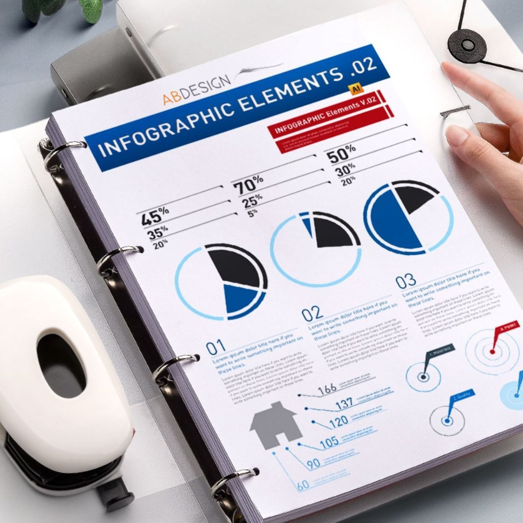 Classeur à anneaux A4 à 4 trou - Binder A4 Lever avis et prix