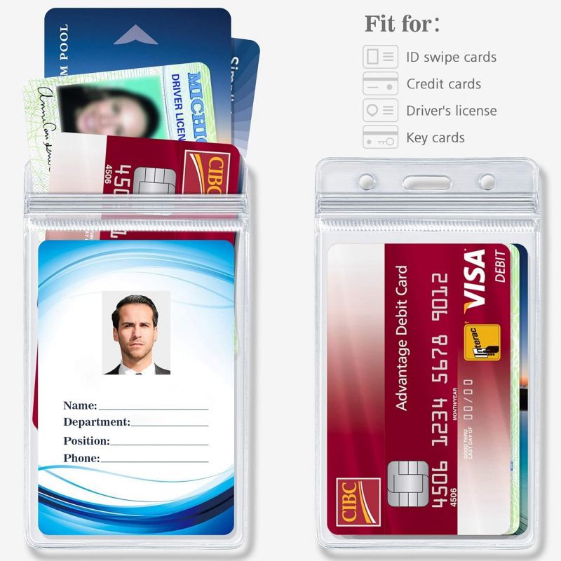Porte-carte d'identité avec cl - Index Card Holder avis et prix
