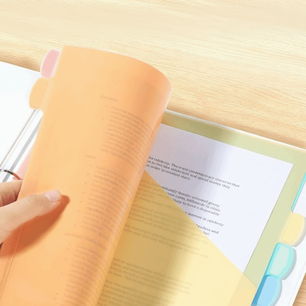 8 séparateurs de classeur A4 p - Tab Divider A4 avis et prix