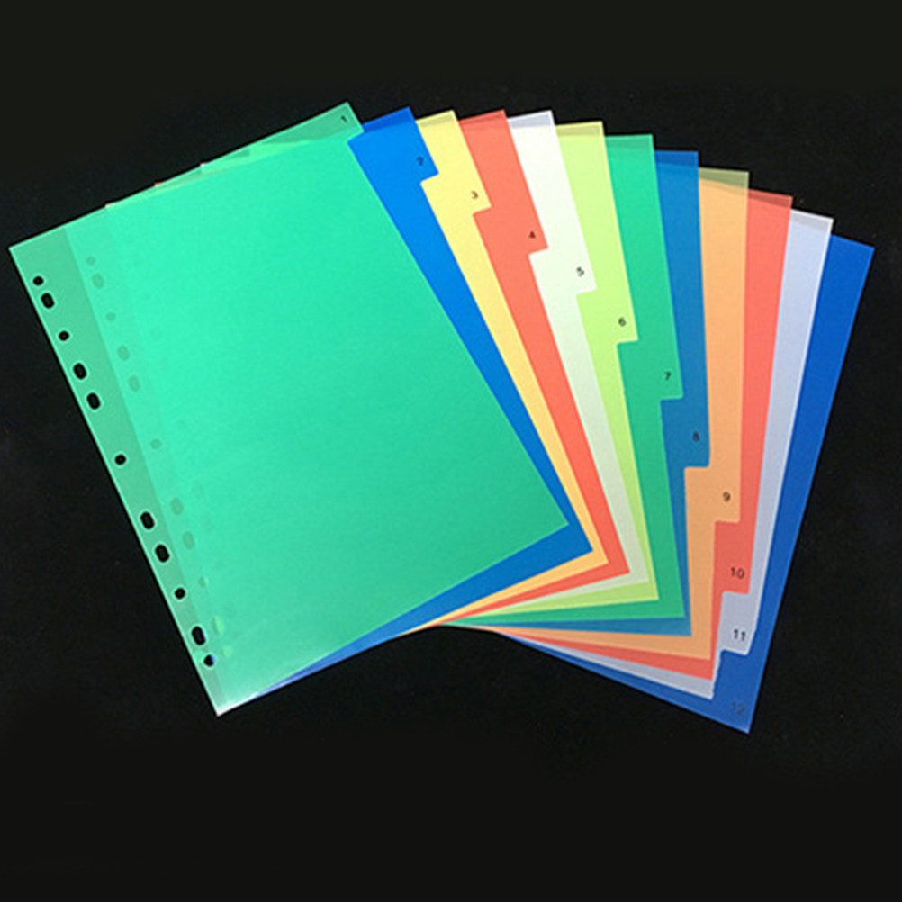 40 intercalaires d'indexation  - Tab Divider A4 avis et prix