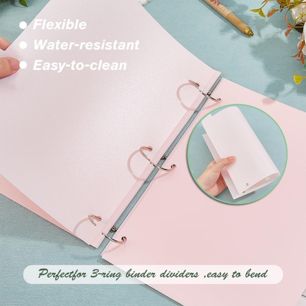 Séparateurs de reliure rose A4 - Tab Divider A4 avis et prix