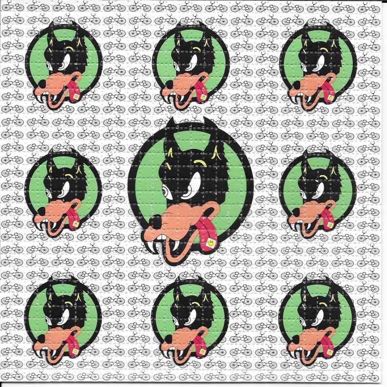 Dire Wolf psychédélique LSD sa - Ink Blotter Paper avis et prix