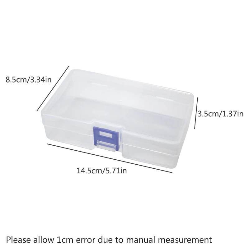 5 boîtes de rangement en plast - Card Index Box avis et prix