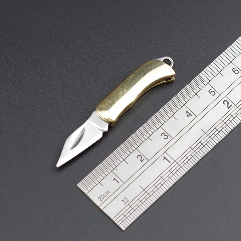 Couteau pliant de poche en lai - Letter Opener Brass avis et prix