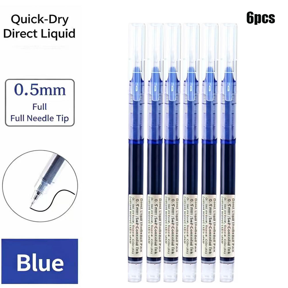 Lot de 6 stylos gel à clic 0,5 - Gel Refill Pack avis et prix