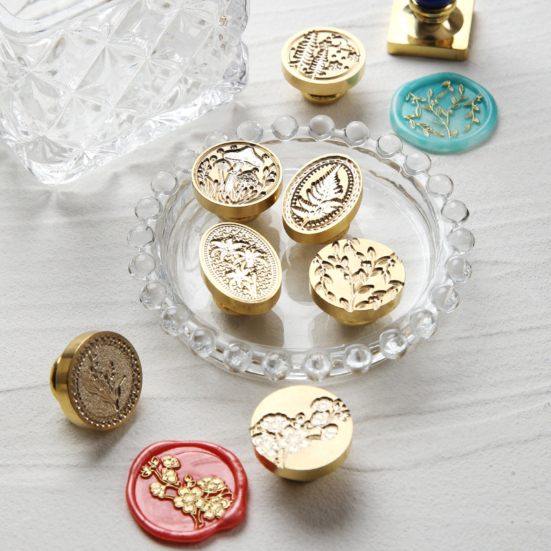 Sceau de cire rétro, fleurs de - Wax Seal Stamp Set avis et prix