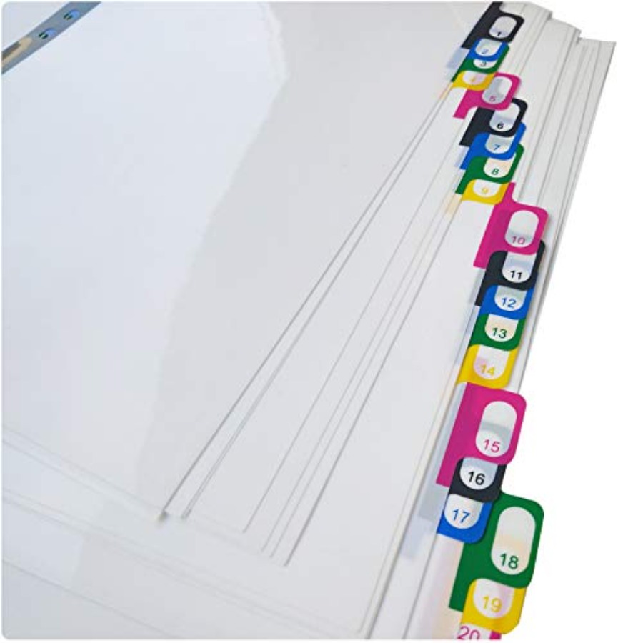 Séparateurs d'index en plastiq - Tab Divider A4 avis et prix