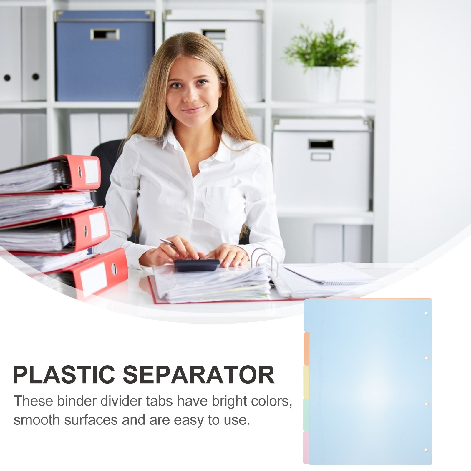 Séparateurs d'index en plastiq - Tab Divider A4 avis et prix