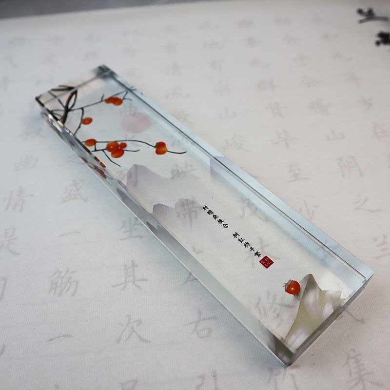 Presse-papier en verre traditi - Book Weight Glass avis et prix