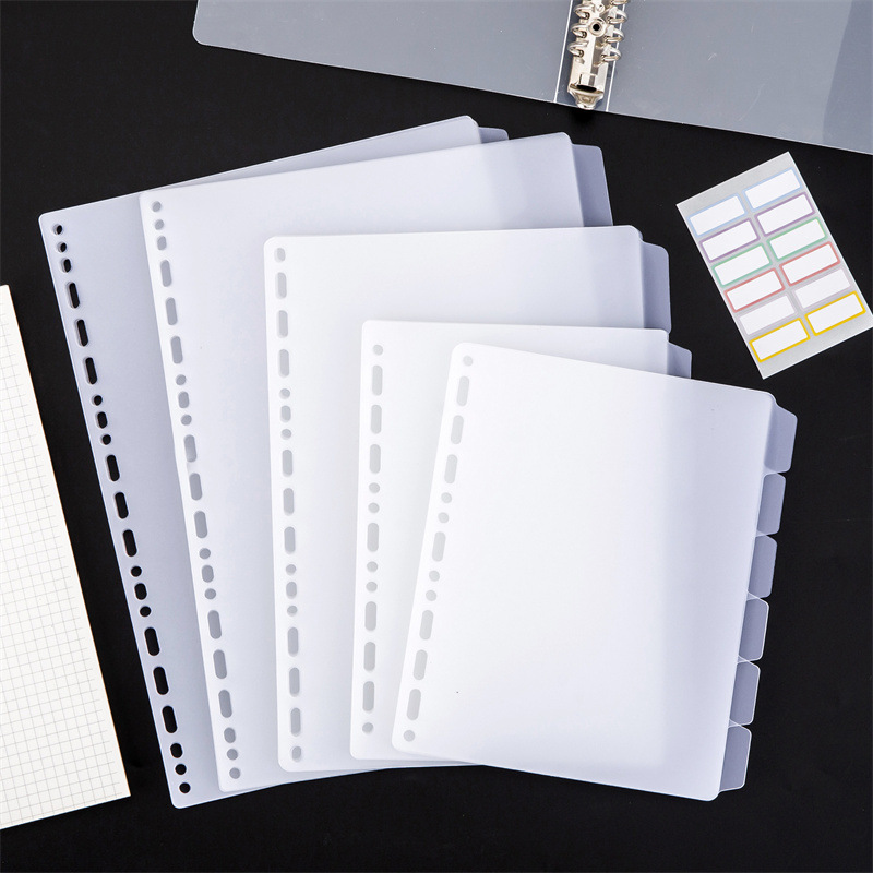 Séparateurs de reliure A4 A5 B - Tab Divider A4 avis et prix